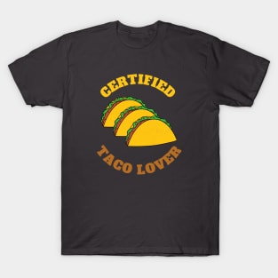 Certified Taco Lover T-Shirt